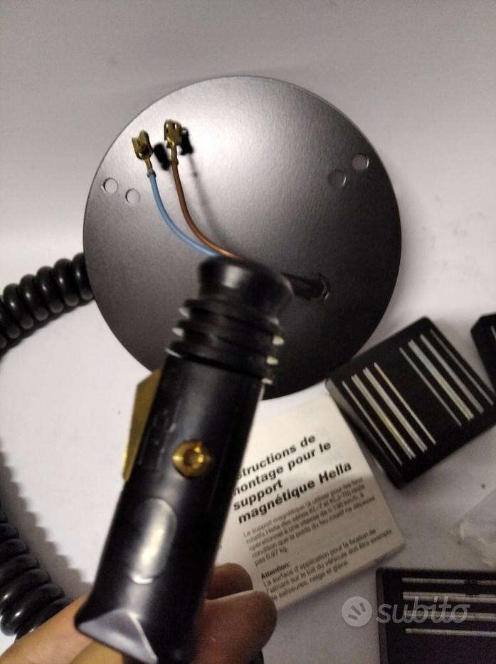 Giroscopio LED Rotante 12 LED Per Veicoli - Lampada Stroboscopica Magnetica Per Emergenze, Polizia, Vigili Del Fuoco