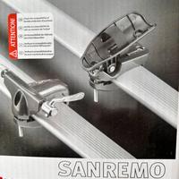 Portabici per barre portatutto auto