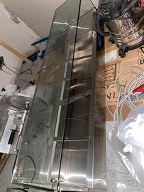 Vetrina pizzeria affettatrice frigo e friggitrice