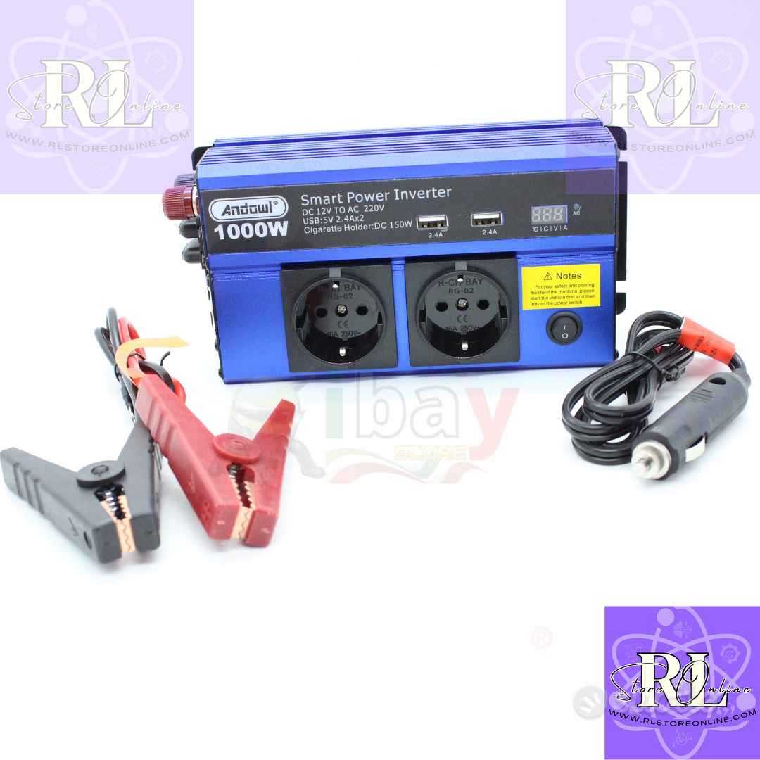 Inverter per auto da 1000 W DC a AC QY-7011