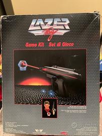 Laser tag game virtual . pistola laser