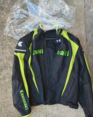 Giacca e pantalone loggati "Kawasaki"