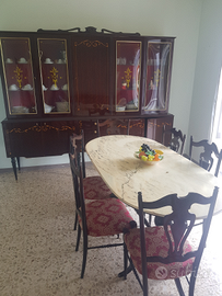 Sala da pranzo anni 70