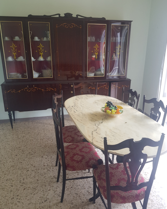 Sala da pranzo anni 70