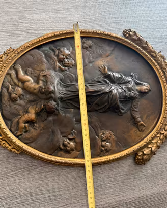 Placca antica in bronzo
