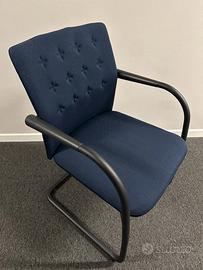 Poltrona Blu Visitor ID - Vitra