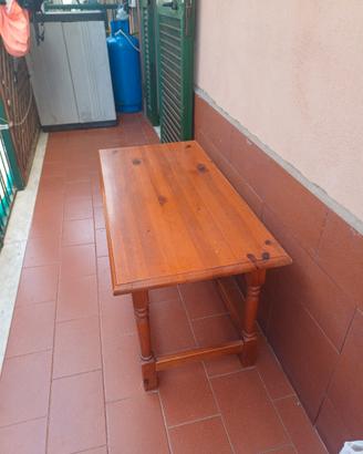 tavolino in legno massello