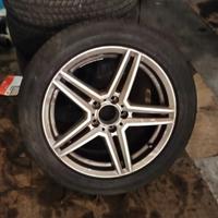 4 Cerchi e gomme e sensori Mercedes classe C