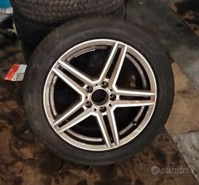4 Cerchi e gomme e sensori Mercedes classe C
