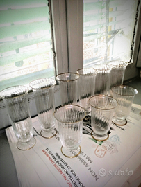 Servizio di bicchieri firmati Carlo Moretti