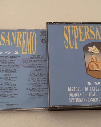 DOPPIO CD SANREMO 1992 + CD SANREMO 1994
