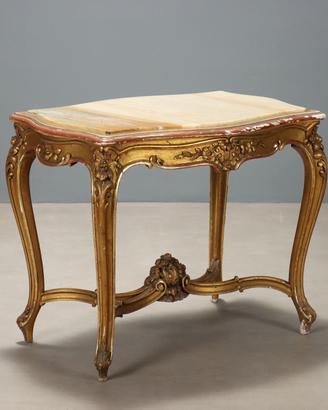 Tavolino in Stile Barocchetto - Fine XIX Secolo