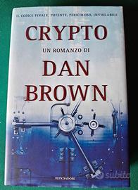 LOTTO 2 libri Dan Brown Crypto 1^ edizione italian