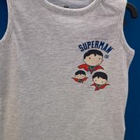 Pagliaccetto Superman 3 mesi