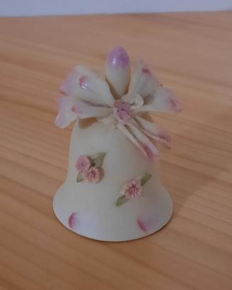 Campanella decorativa fiori rosa