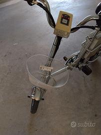 bici richiudibile con pedalata assistita