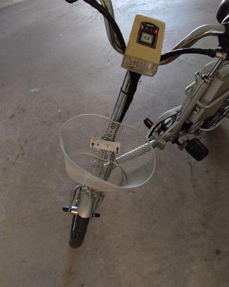bici richiudibile con pedalata assistita