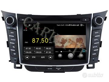 Autoradio navigatore hyundai i30 android ios