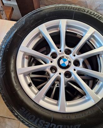 cerchi bm originali 16 perfetti gomme bridgestone