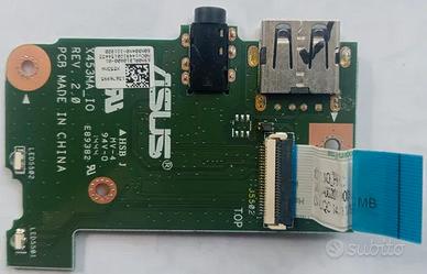 ASUS X453 X553 F553 P553 R413 SCHEDA CON USB E JAC