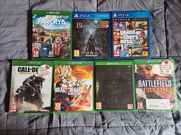 Giochi PS4 e Xbox One