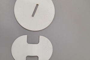 Anelli a "d" con base in neoprene