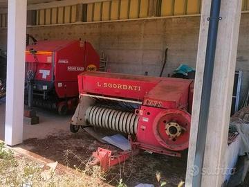 Rimorchio Agricolo Botte Spargiletame Imballatrice