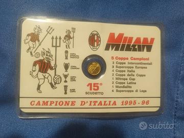 Medaglia Commemorativa Milan  in Blister 