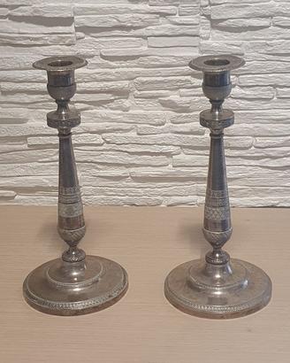Candelabri Argento 800 - gr 620 - metà '800