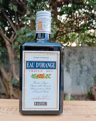 Liquore Triple Sec Eau d'Orange Bagnoli Vintage 