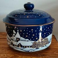 Vaso Natalizio con coperchio