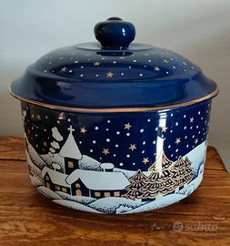 Vaso Natalizio con coperchio