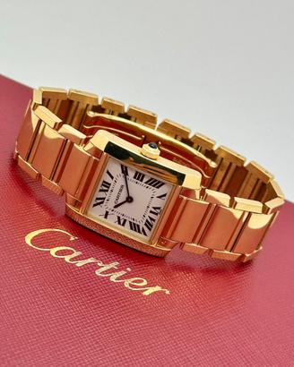 Cartier Tank Francaise Oro giallo