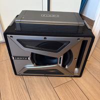 Subwoofer hertz + Amplificatore hertz