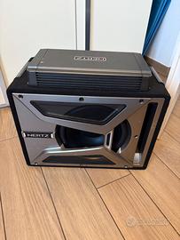 Subwoofer hertz + Amplificatore hertz