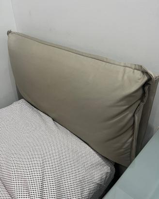 Letto singolo con contenitore