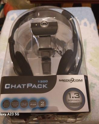 Kit Cuffia Microfono per Chat