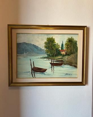 Quadro olio su tela - Amarante