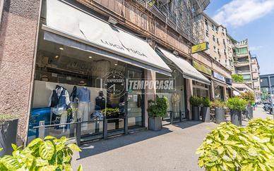 NEGOZIO IN VIA LARIO CON 2 VETRINE! 80mq!!