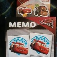 Gioco "MEMO" Cars Clementoni + reg. puzzle