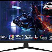 MSI G321Q Monitor Gaming 32" WQHD 170Hz