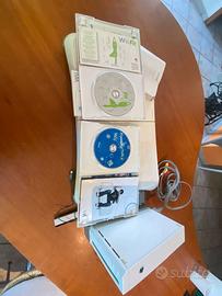 Nintendo Wii + Balance Board + Giochi - alimentat
