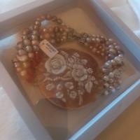 bracciale perle e conchiglia 