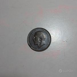 INGHILTERRA GIORGIO V PENNY 1911 BRONZE COIN 