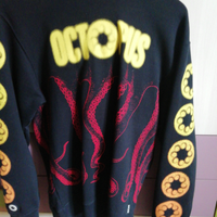 Felpa Octupus nera S