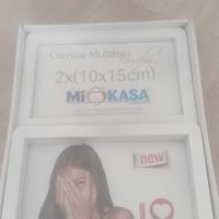 Cornice multifoto bianca