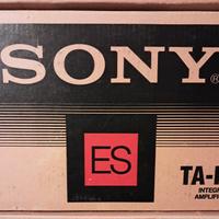 Imballaggi originali componenti Hifi Sony.