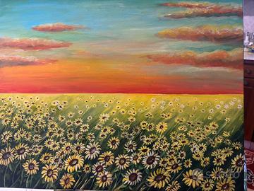 Quadro girasoli calabresi