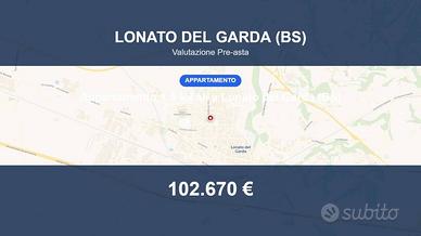 Immobile in asta di 80 m² con box auto a Lonato de