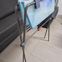 vaschetta bagnetto con riduttore e piedistallo